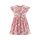 Happy Girls Kurzarm-Kleid Blumen mit Bienen & Marienkäfer 961515-43 bubble gum