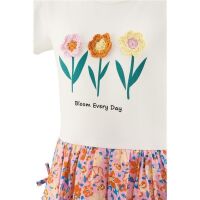 Happy Girls Kleid Bloom Every Day mit Häkelblumen...