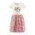 Happy Girls Kleid Bloom Every Day mit Häkelblumen Weiß-Bunt 961333-11 ecru