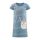 Happy Girls Kurzarm-Kleid gestreift mit Einhorn-Tasche 961310-58 dove blue
