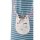 Happy Girls Kurzarm-Kleid gestreift mit Einhorn-Tasche 961310-58 dove blue