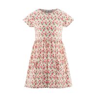 Happy Girls Kurzarm-Kleid Blumen & Schmetterlinge 961302-13 beige