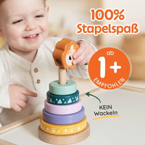 Merle Stapelturm Löwe