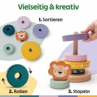 Merle Stapelturm Löwe