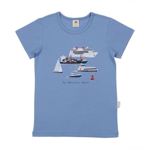 Walkiddy T-Shirt Marine Adventures MASD51-318-318 Hellblau