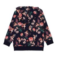 Walkiddy Sweatjacke mit Feen und Blumen Muster FA51-223 Navy