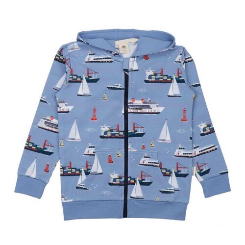 Walkiddy Sweatjacke Marine Adventures MA51-223 Blau