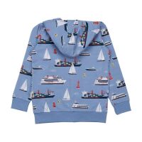 Walkiddy Sweatjacke Marine Adventures MA51-223 Blau