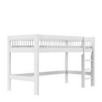 Lifetime Hochbett 128 cm mit Leiter – Breeze (2625-10)