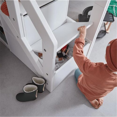 Lifetime Hochbett mit Treppe 128 cm - Breeze (2925-10)