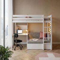 Lifetime Elements Hochbett 177 cm - Study & Relax...