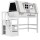 Lifetime Hochbett mit Treppe 152 cm - My Hangout (47199-10)