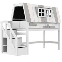 Lifetime Hochbett mit Treppe 128 cm - My Hangout (47259-10)