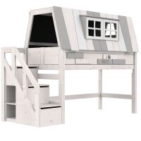 Lifetime Hochbett mit Treppe 128 cm - My Hangout (47259-10)