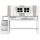 Lifetime Hochbett mit Treppe 128 cm - My Hangout (47259-10)