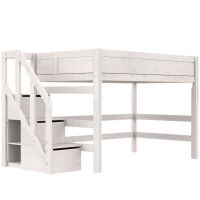 Lifetime Hochbett 120 mit Treppe - 152 cm (92193-10)