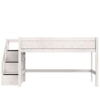 Lifetime Original Hochbett 120 cm mit Treppe - 128 cm (92253-10)