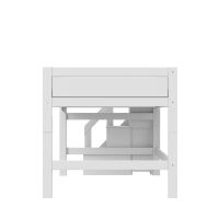 Lifetime Original Hochbett 120 cm mit Treppe - 128 cm (92253-10)