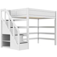 Lifetime Hochbett 120 mit Treppe - 177 cm (92403-10)
