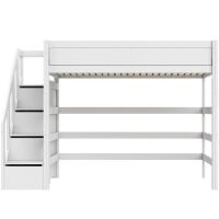 Lifetime Hochbett 120 mit Treppe - 177 cm (92403-10)
