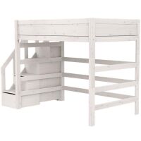 Lifetime Hochbett 120 mit Treppe - 177 cm (92403-10)