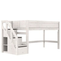 Lifetime Hochbett 128 cm mit Treppe - Original (4925-10)