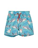 Blue Seven Badeshorts mit Hai-Print 843058-6500 Hellblau