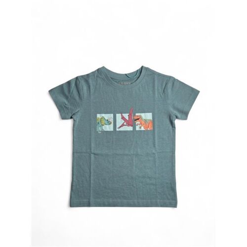 Blue Seven T-Shirt 3-Dinosaurier-Motiv 802430-6360 Grün