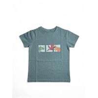 Blue Seven T-Shirt 3-Dinosaurier-Motiv 802430-6360 Grün