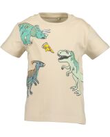 Blue Seven T-Shirt Dino mit Pizza-Print 802430-0490 Beige