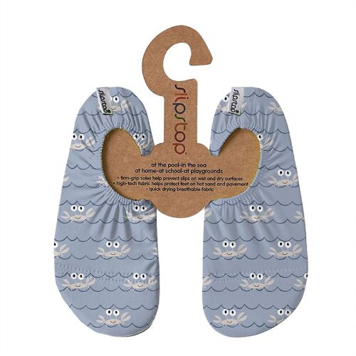 Slipstop Badeschuhe/Turnpatschen Oster Krabbe Hellblau
