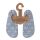 Slipstop Badeschuhe/Turnpatschen Oster Krabbe Hellblau