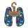 Slipstop Badeschuhe/Turnpatschen Austin Dinos Blau
