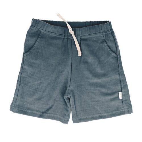 Maximo Musselin Shorts 49207-135800 Fb. 28 flint stone blau