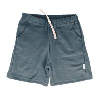 Maximo Musselin Shorts 49207-135800 Fb. 28 flint stone blau