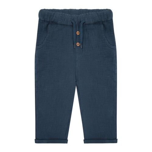Hust & Claire Hose Trevor Musselin 490009 Fb. 3177 Thunder blau