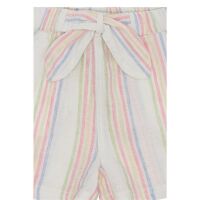 Hust & Claire kurze Stoffhose Helena Hello 12485 Fb.3265 beige/bunt gestreift