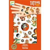 Djeco Tattoos rot Kampfgeist 9915