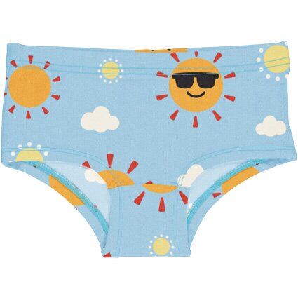 Maxomorra Mädchen Unterhose D010-S004 Sun blau