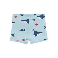 Maxomorra Boxershorts D009-S003 Shark hellblau