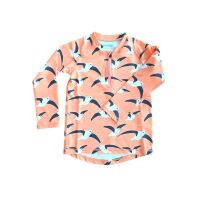 Reima LA Badeshirt Möwen UV50+ Tuvalu 26C1 Pfirsich