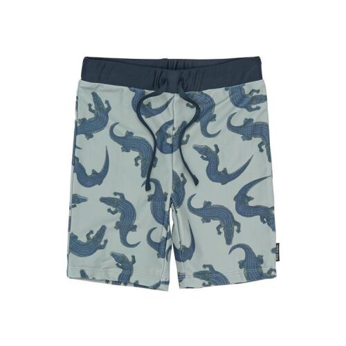 Mikk-Line Badehose 1038 Croco grün/blau