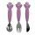 Trixie Besteck-3 Set Edelstahl - Mrs. Peacock 96-465
