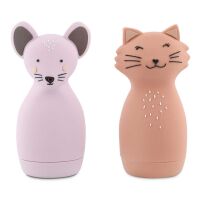 Trixie Badespielzeug Spritztiere - Mrs. Cat & Mrs....