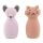 Trixie Badespielzeug Spritztiere - Mrs. Cat & Mrs. Mouse 37-685