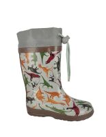 Beck Gummistiefel Dinoland 4025 grau