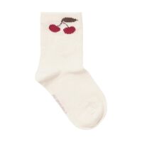 Minymo 2-Pack Socken 6634 Fb.596 Kirschen beige/altrosa