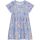 Danamade Kurzarm Kleid DPAULA - D1126-001 Eis blau