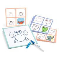 Djeco Step by Step - Babies & Co Mal-Lernspiel
