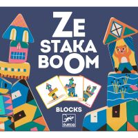 Djeco Kinderspiel Ze StakaBoom Blocks